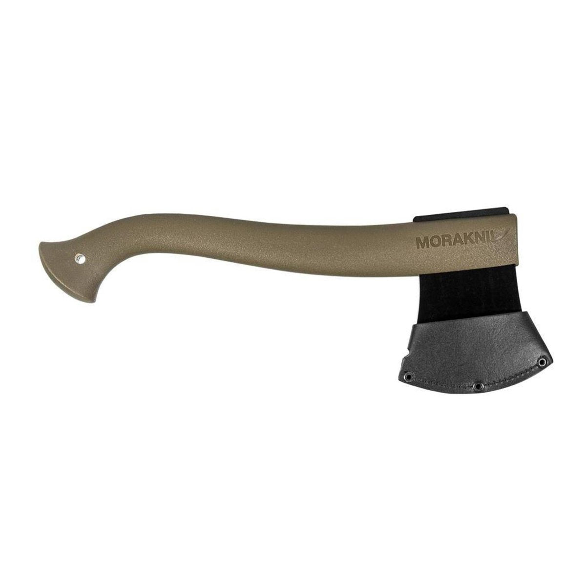 Morakniv Lightweight Axe 1991 Bushcraft Hatchet Boron Acciaio in pelle Testa in pelle