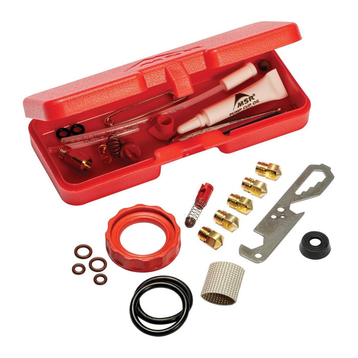 MSR Expedition Fornello Kit di servizio Manutenzione Riparazioni Disponibilità sul campo Rosso - GoMilitar