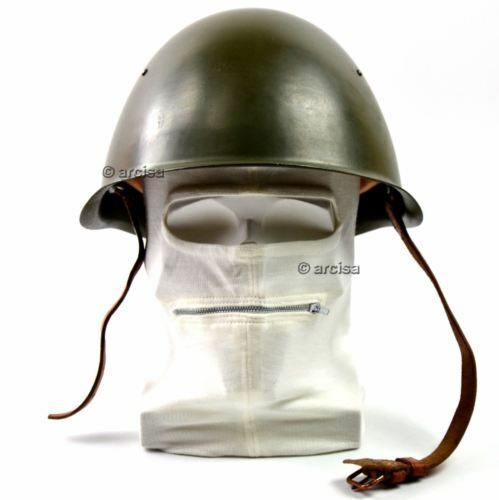 NUOVO Passamontagna bianco per maschera facciale bianca dell'esercito italiano italiano maschera a due fori con cerniera - GoMilitar