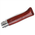 Opinel N°08 Coltello Tascabile Chiudibile 8,5 cm Lama in Acciaio Inox 12C27 Marrone