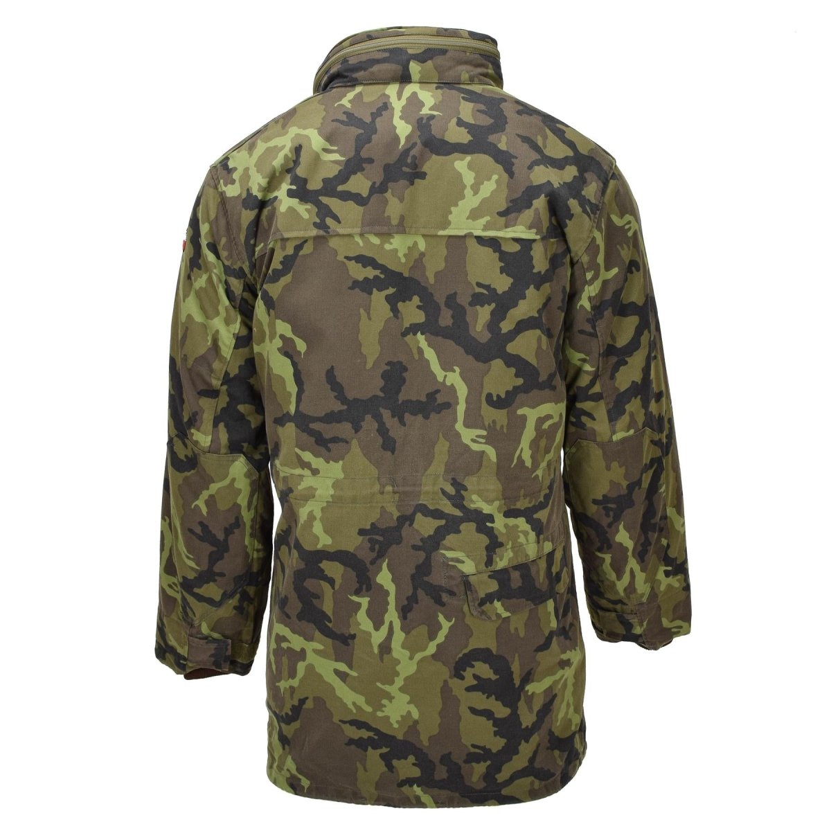 Giacca stile parka militare ceco originale Fodera in pelliccia sintetica M95 mimetica