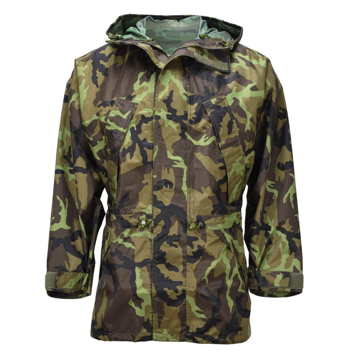 Giacca tattica impermeabile originale militare ceca M95 leggera Vzor 95 Camo - GoMilitar