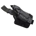 Sistema autobloccante con fondina con piattaforma a gamba cadente originale militare americana