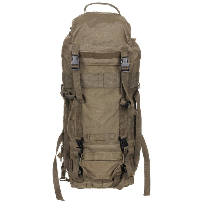 Zaino tattico originale dell'esercito austriaco con schienale imbottito grande in poliammide 40l OD verde - GoMilitar