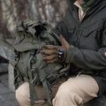 Originale Austria Military Tactical Backpack Massiculla staccabile Copertina 25L OD Green