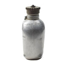 Original Austrian army canteen aluminum flask plastic screw lid military surplus - GoMilitar