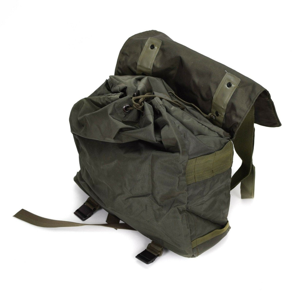 Borsa di emissione militare originale dell'esercito austriaco da giorno dell'esercito haversack olive