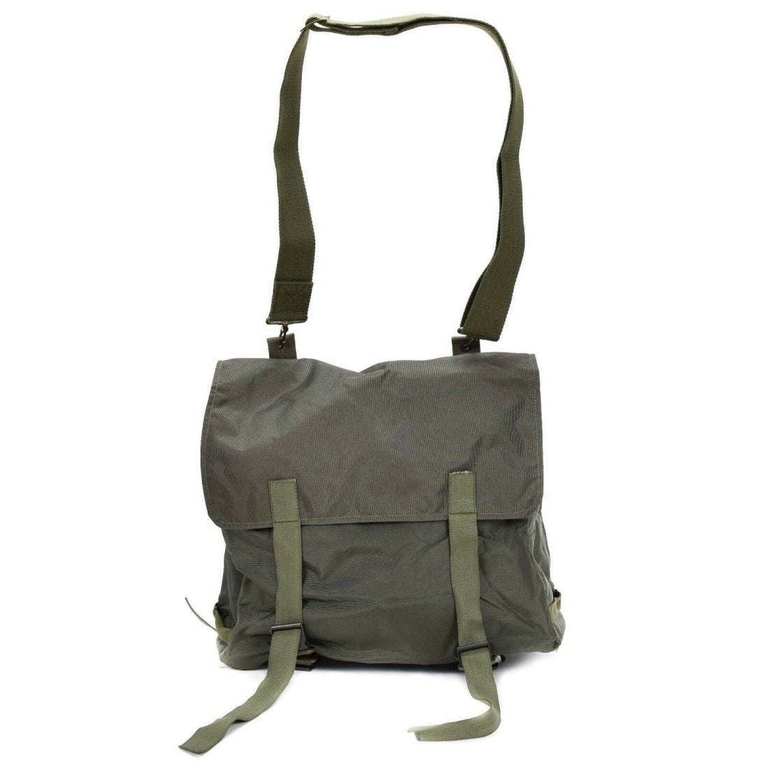 Borsa di emissione militare originale dell'esercito austriaco da giorno dell'esercito haversack olive