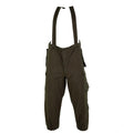 Pants di combattimento dell'esercito austriaco originale Bibs militare Oliva OD complessivo W BRACES NUOVO