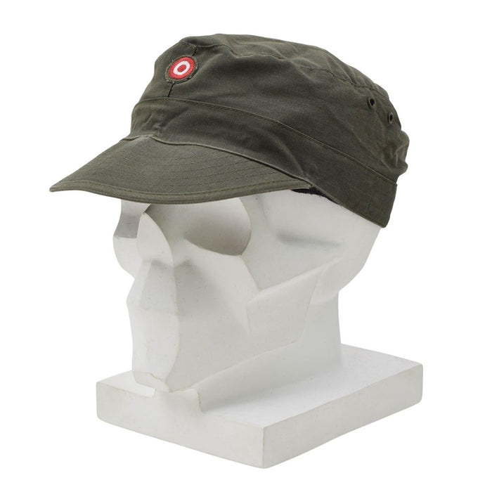 Berretto da combattimento Ripstop originale dell'esercito austriaco KAZ03 rilasciato militare oliva usato - GoMilitar