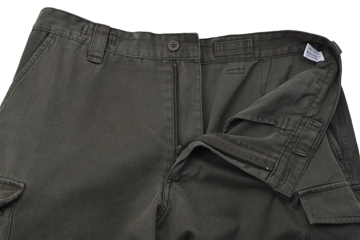 Pantaloni da campo originali KAZ03 dell'esercito austriaco con tasche cargo rilasciati dai militari in verde oliva