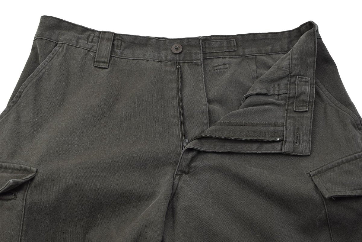 Pantaloni da campo originali KAZ03 dell'esercito austriaco con tasche cargo rilasciati dai militari in verde oliva