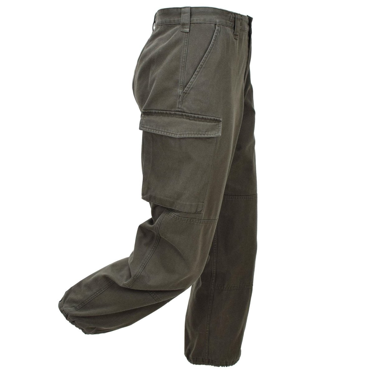 Pantaloni da campo originali KAZ03 dell'esercito austriaco con tasche cargo rilasciati dai militari in verde oliva