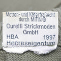 Original Pullover Pullover Pullover Jumper Commando Olive OD Wool Swater Nuovo