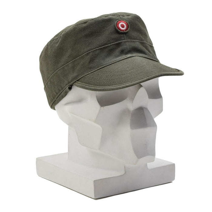 Berretto militare austriaco originale, leggero, pieghevole, con paraorecchie, cappello tattico OD - GoMilitar