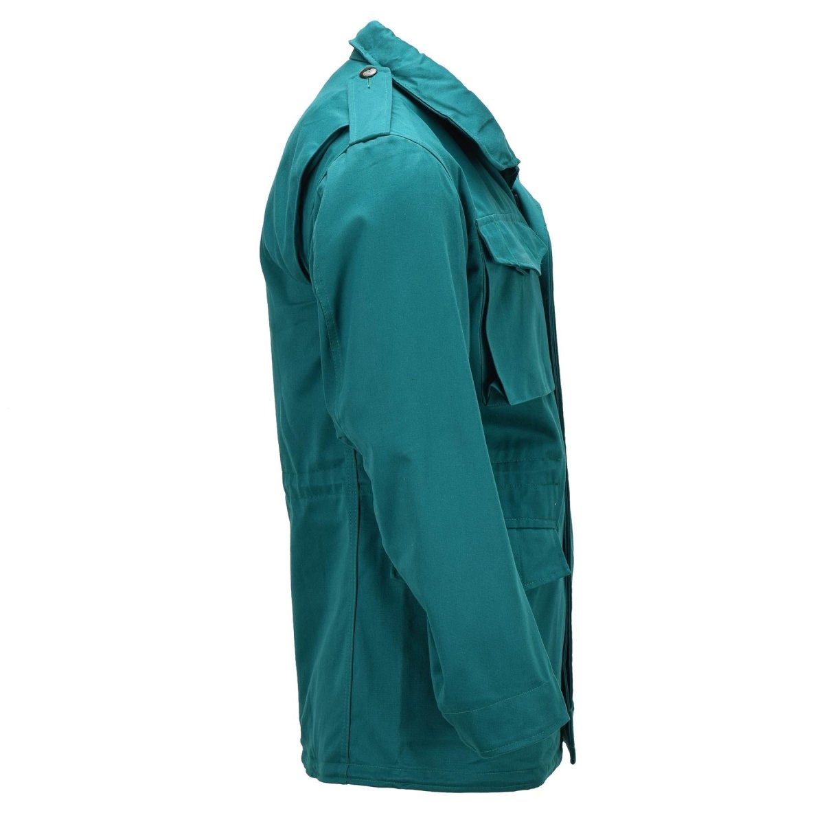 Giacca da campo militare austriaca originale Parka stile classico M65 in cotone verde