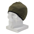 Cappello a cuffia in pile militare austriaco originale morbido caldo inverno all'aperto oliva