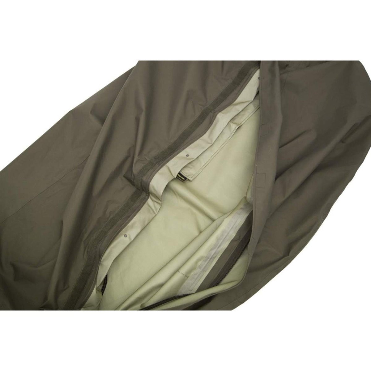 Coprisacco a pelo originale militare austriaco Gore-Tex impermeabile color oliva