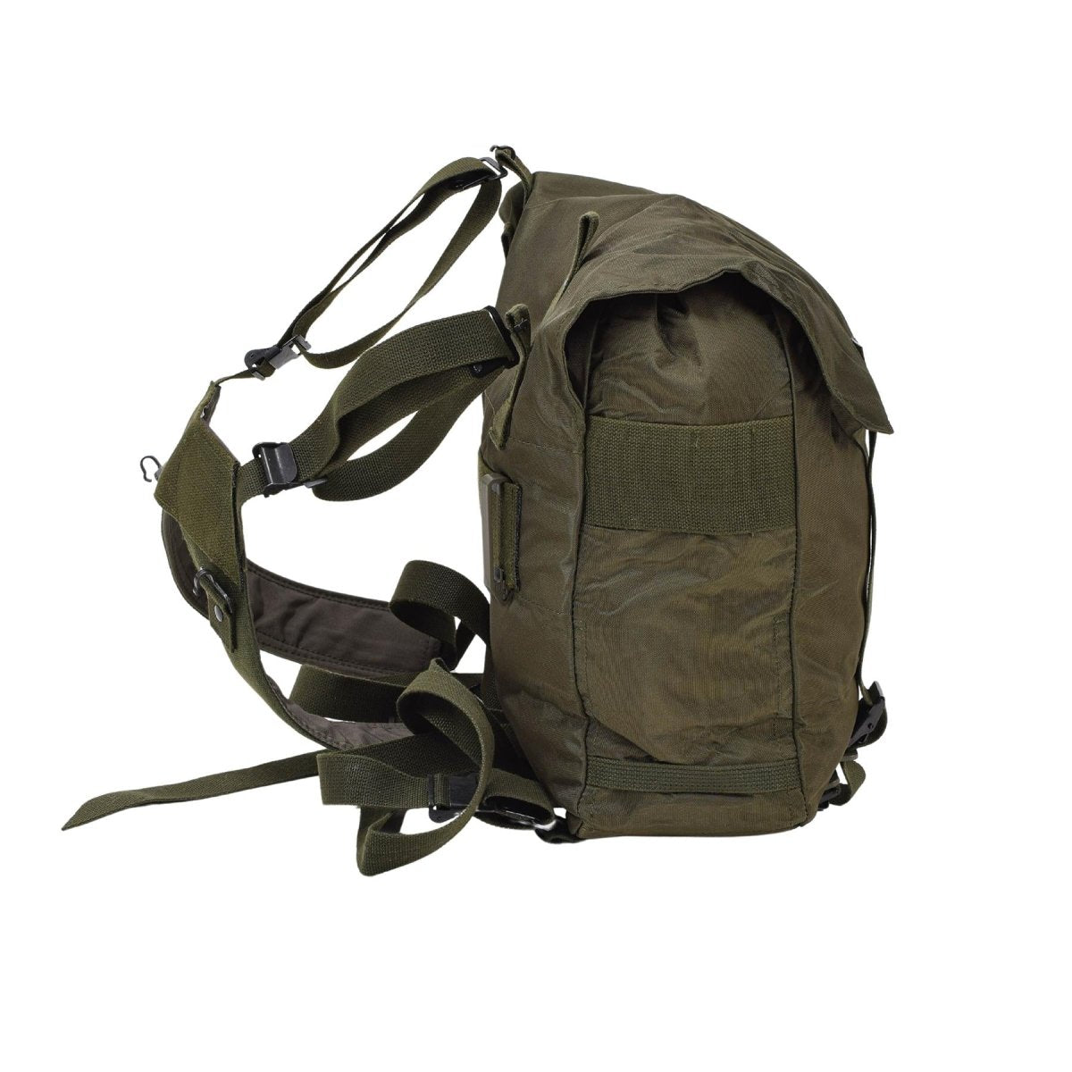 Borsa da campo tattico militare austriaco originale Oliva zaino rivestito in campeggio nuovo