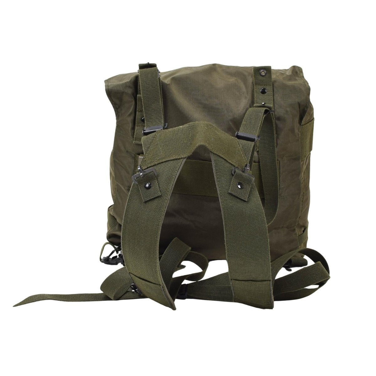 Borsa da campo tattico militare austriaco originale Oliva zaino rivestito in campeggio nuovo