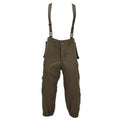 Pantaloni invernali militari originali austriaci isolati idrorepellenti color oliva
