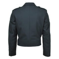 Giacca della camicetta dell'esercito belga originale Truppe di campo Casual Wool Blouson Green Nuovo
