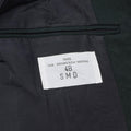 Giacca della camicetta dell'esercito belga originale Truppe di campo Casual Wool Blouson Green Nuovo