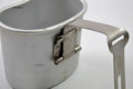 Original Belgian Army Centeen Cup Cup Mess Mess Alluminum Pot Bushcraft come US M1910