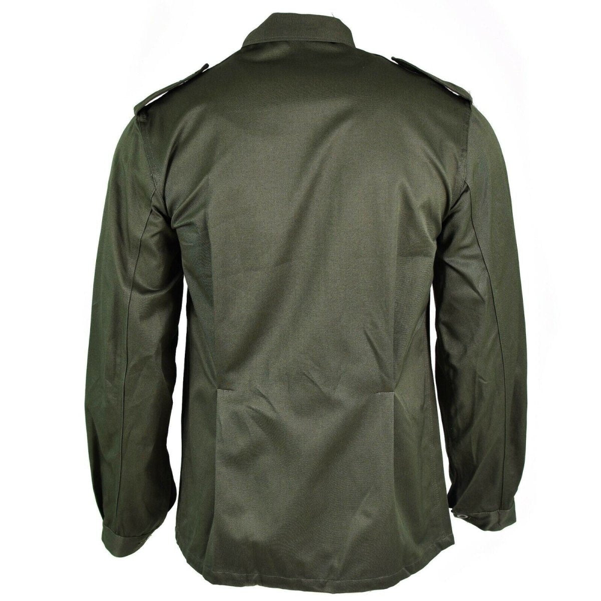 Giacca di campo dell'esercito belga originale BDU Shirt Olivo combattimento militare Nuovo