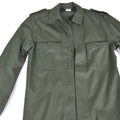 Giacca di campo dell'esercito belga originale BDU Shirt Olivo combattimento militare Nuovo