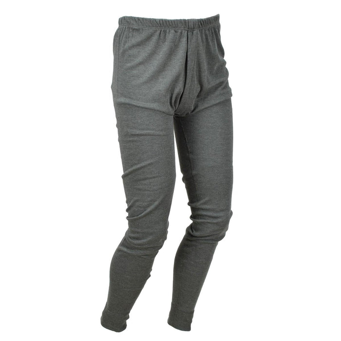 Pantaloni intimi lunghi leggeri e resistenti alla fiamma, originali militari belgi in jersey termico oliva