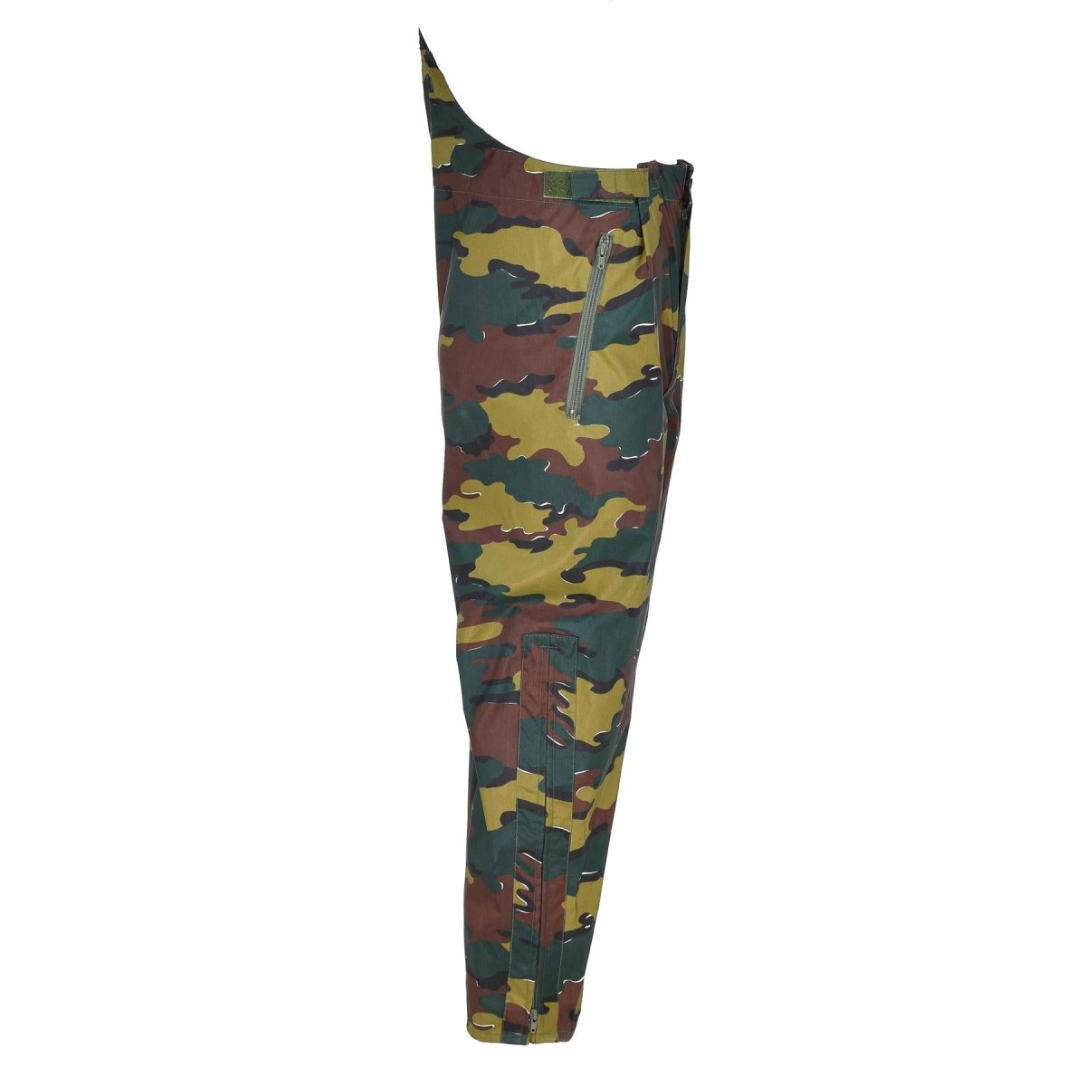 Pantaloni impermeabili militari belgi originali puzzle camo seyntex piovosi