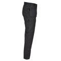 Originari di lavoro militare belga pantaloni cargo ginocchia rinforzate durevoli nere nuove