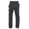 Originari di lavoro militare belga pantaloni cargo ginocchia rinforzate durevoli nere nuove