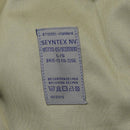 Close-up of the Seyntex label inside the Original Belgium Military tactical jigsaw camouflage jacket.