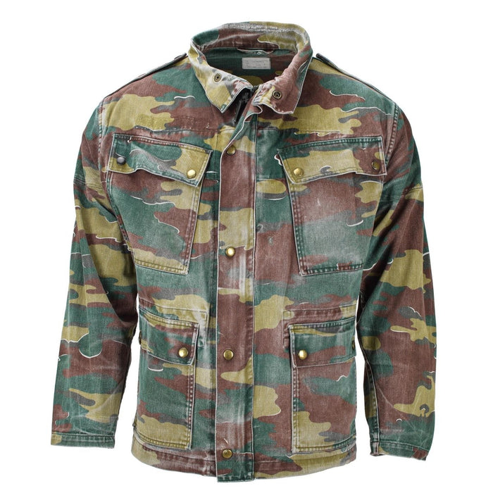 Giacca mimetica puzzle originale militare belga M56 da combattimento sul campo dell'esercito - GoMilitar