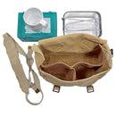 Zaino da 5 litri originale dell'esercito britannico con tracolla militare surplus color kaki