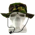 Originale British Army Boonie Cap Sun Bush Hat Woodland Camo Combat DPM Nuovo