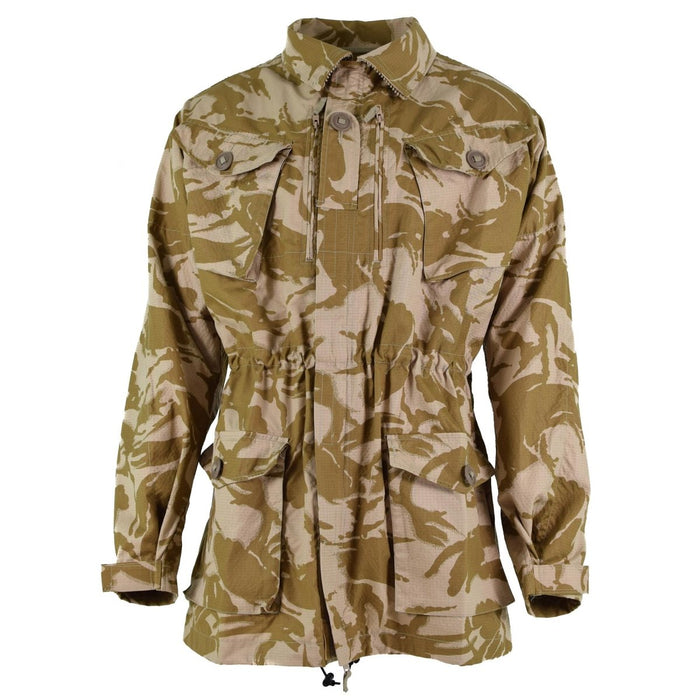 Giacca originale dell'esercito britannico grembiule desert camo ripstop parka edizione militare NUOVO - GoMilitar