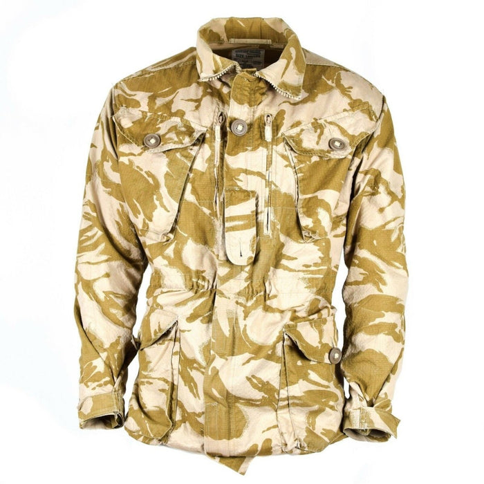 Giacca da combattimento militare originale dell'esercito britannico Desert parka 95 smock Rip Stop - GoMilitar