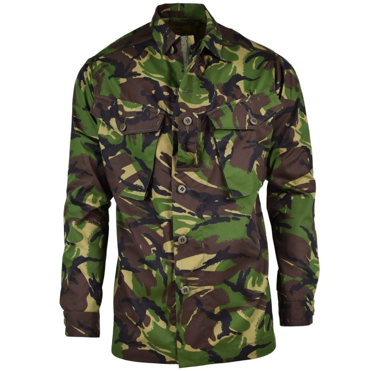 Giacca Militare Leggera British Army Combat DPM – Originale, Cotone Misto, Taglie S-XXL