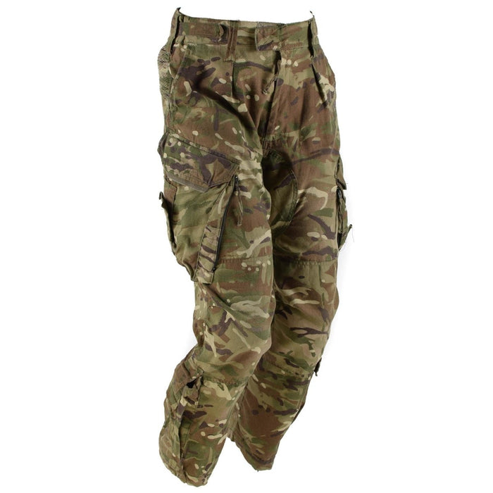 Pantaloni mimetici MTP originali dell'esercito britannico da combattimento truppe BDU FR Ignifugo AirCrew - GoMilitar