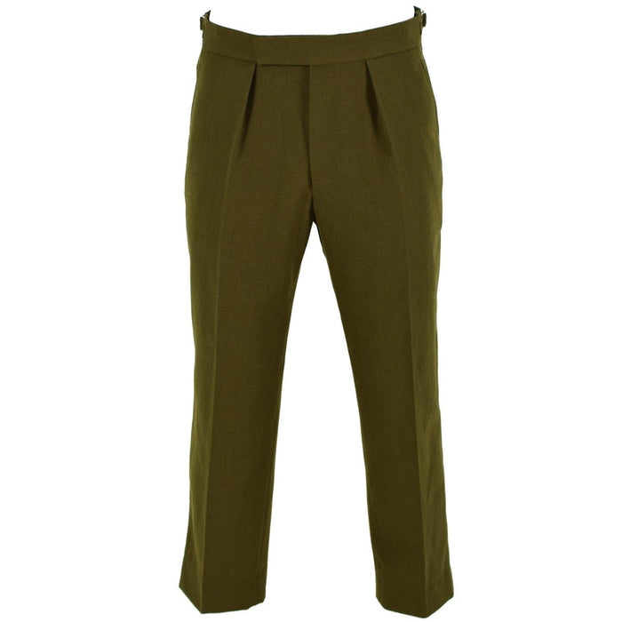 Pantaloni originali dell'uniforme ufficiale dell'esercito britannico Pantaloni da parata OD edizione militare - GoMilitar