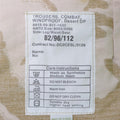 Pantaloni dell'esercito britannico originali Desert DP Field Troops Combat Offroop Bdu Pantaloni