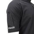 T-shirt tattiche originali dell'esercito britannico manica corta zippato nuovo zippato
