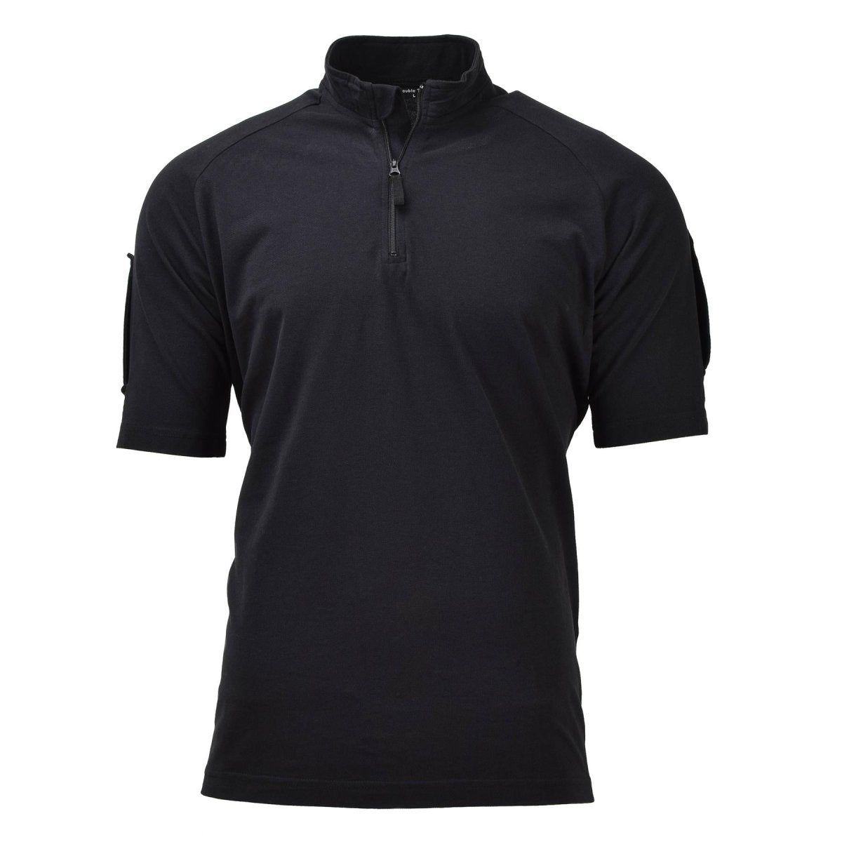 T-shirt tattiche originali dell'esercito britannico manica corta zippato nuovo zippato