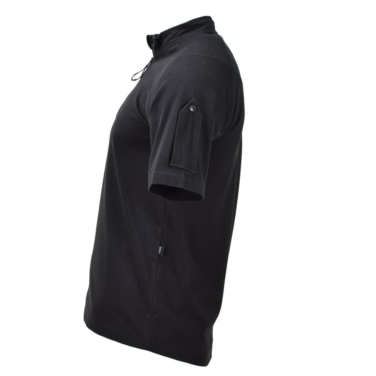 T-shirt tattiche originali dell'esercito britannico manica corta zippato nuovo zippato
