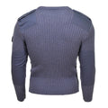 Original Pullover British Pullover Commando Jumper Blue Grey Sighion Wool