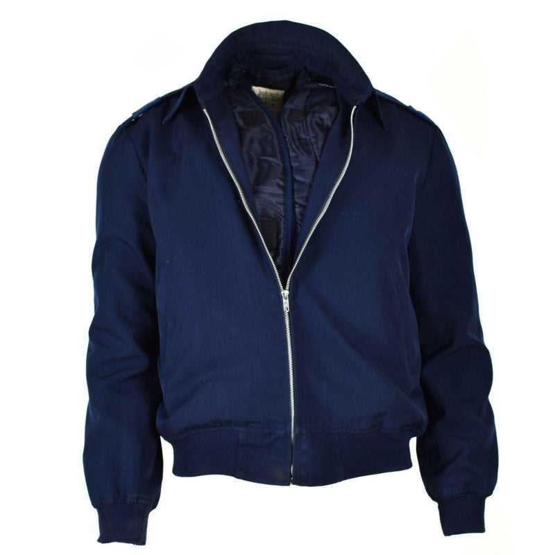 Original British army royal air forces RAF jacket blue military surplus bomber - GoMilitar