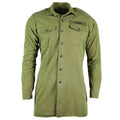 Shirt dell'esercito britannico originale O.D Green Military Service Long Maniche BDU